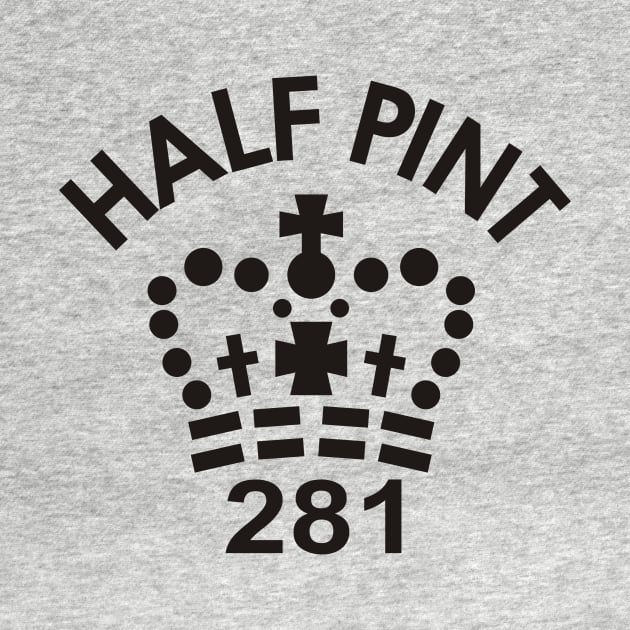 Imperial Half Pint Measure Symbol by Flabbart